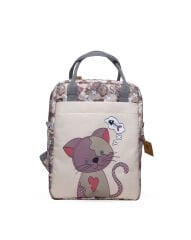 Kedi Temalı L Boy Çocuk Okul Çantası