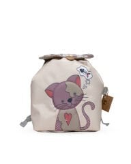 Kedi Temalı S Boy Çocuk Okul Çantası