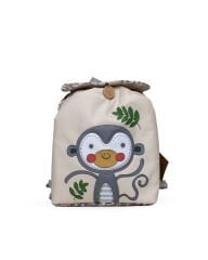 Maymun Temalı S Boy Çocuk Okul Çantası