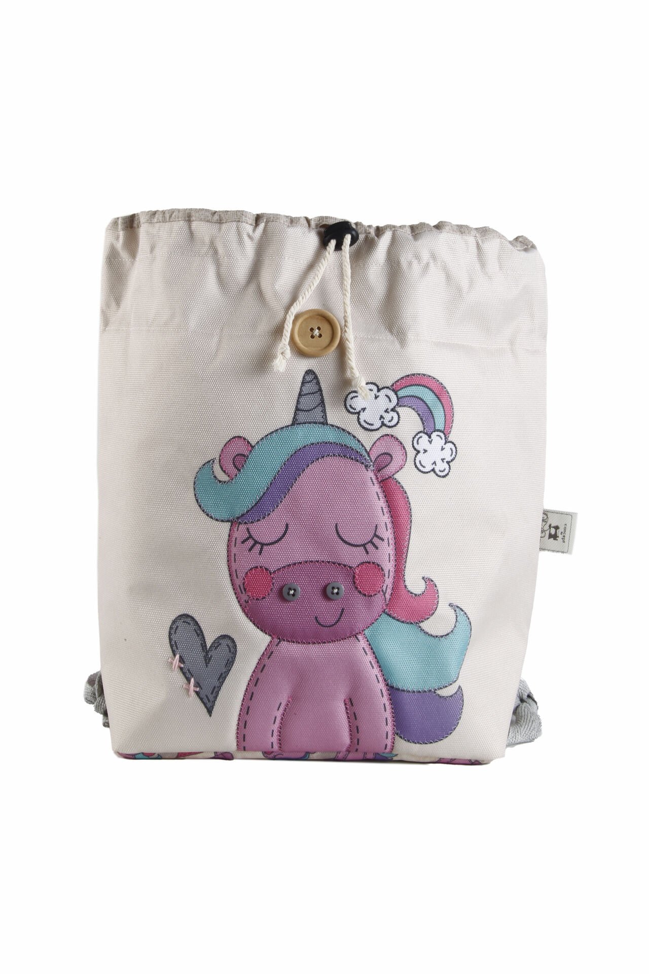Unicorn Temalı S Boy Çocuk Okul Çantası